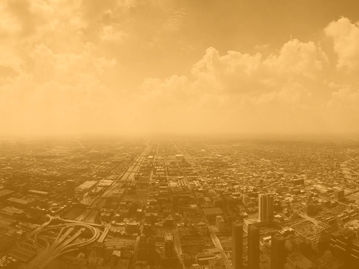 Город: вид сверху обои