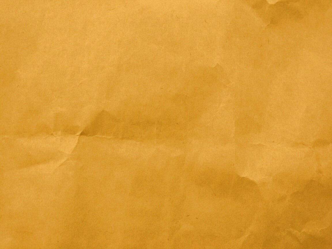 Текстура мятой желтой бумаги обои