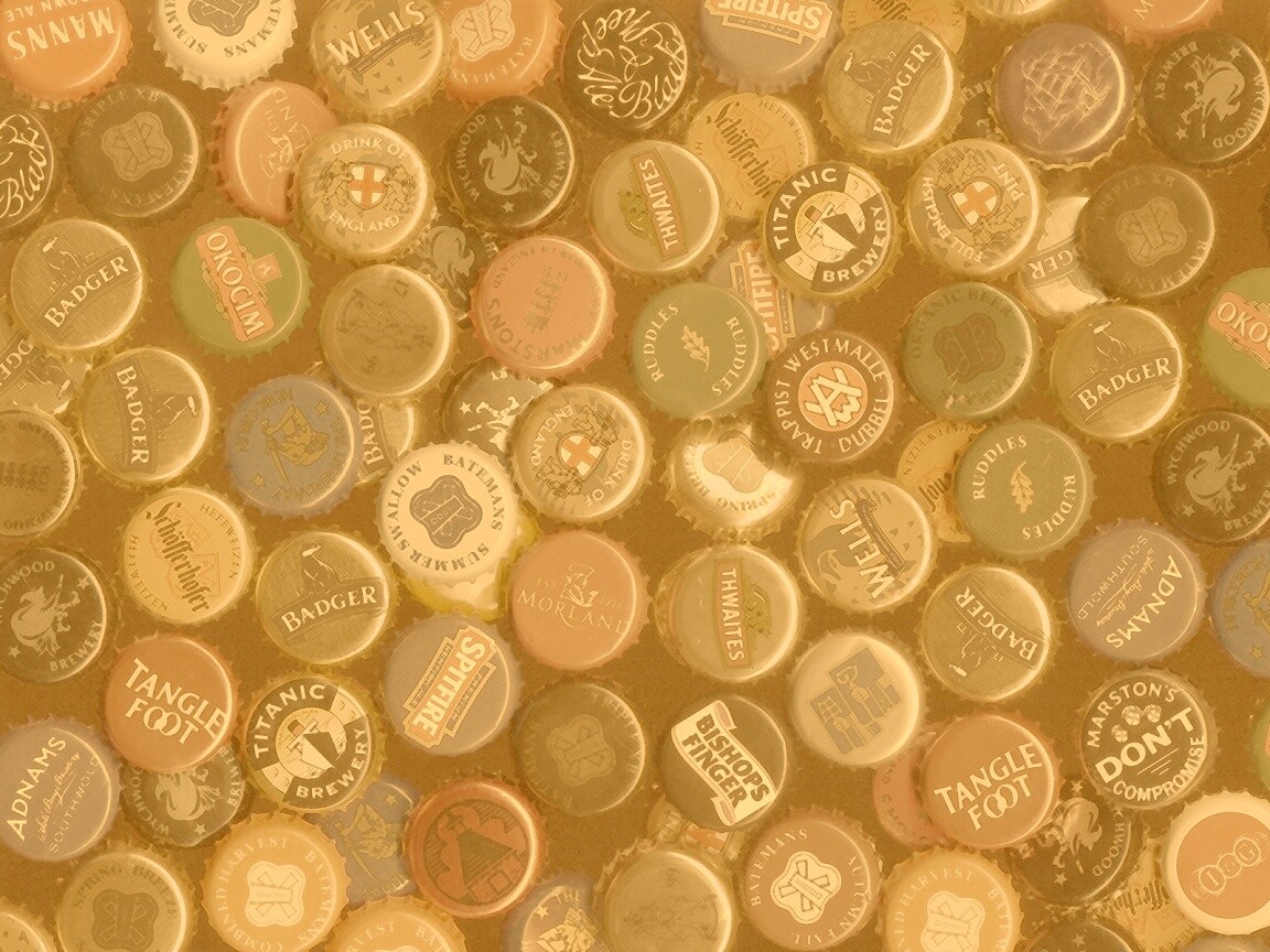 Пивные пробки обои