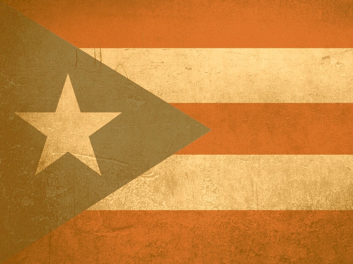 Флаг Пуэрто Рико обои