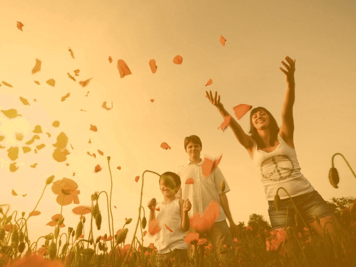 Счастье и радость обои