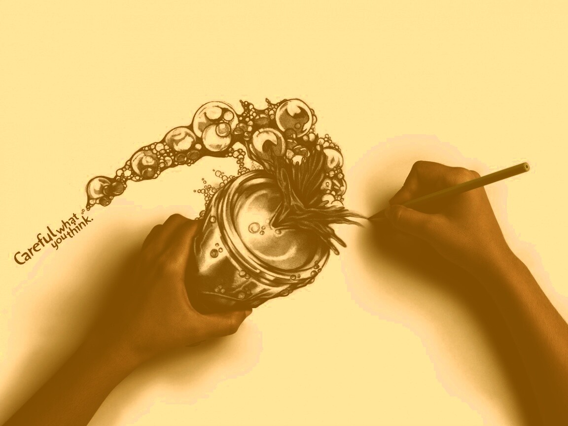 Осторожнее с тем о чем думаешь обои