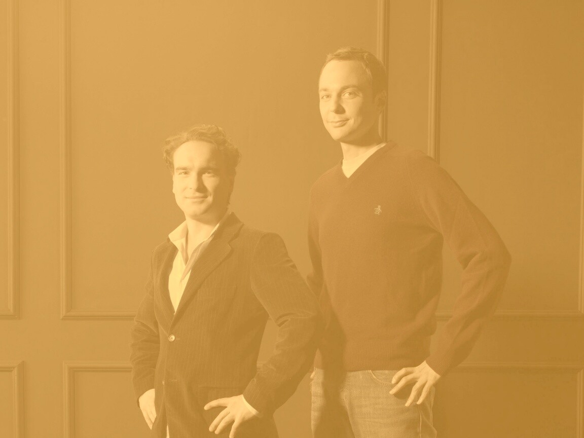 Джонни Галаки и Джим Парсонс обои