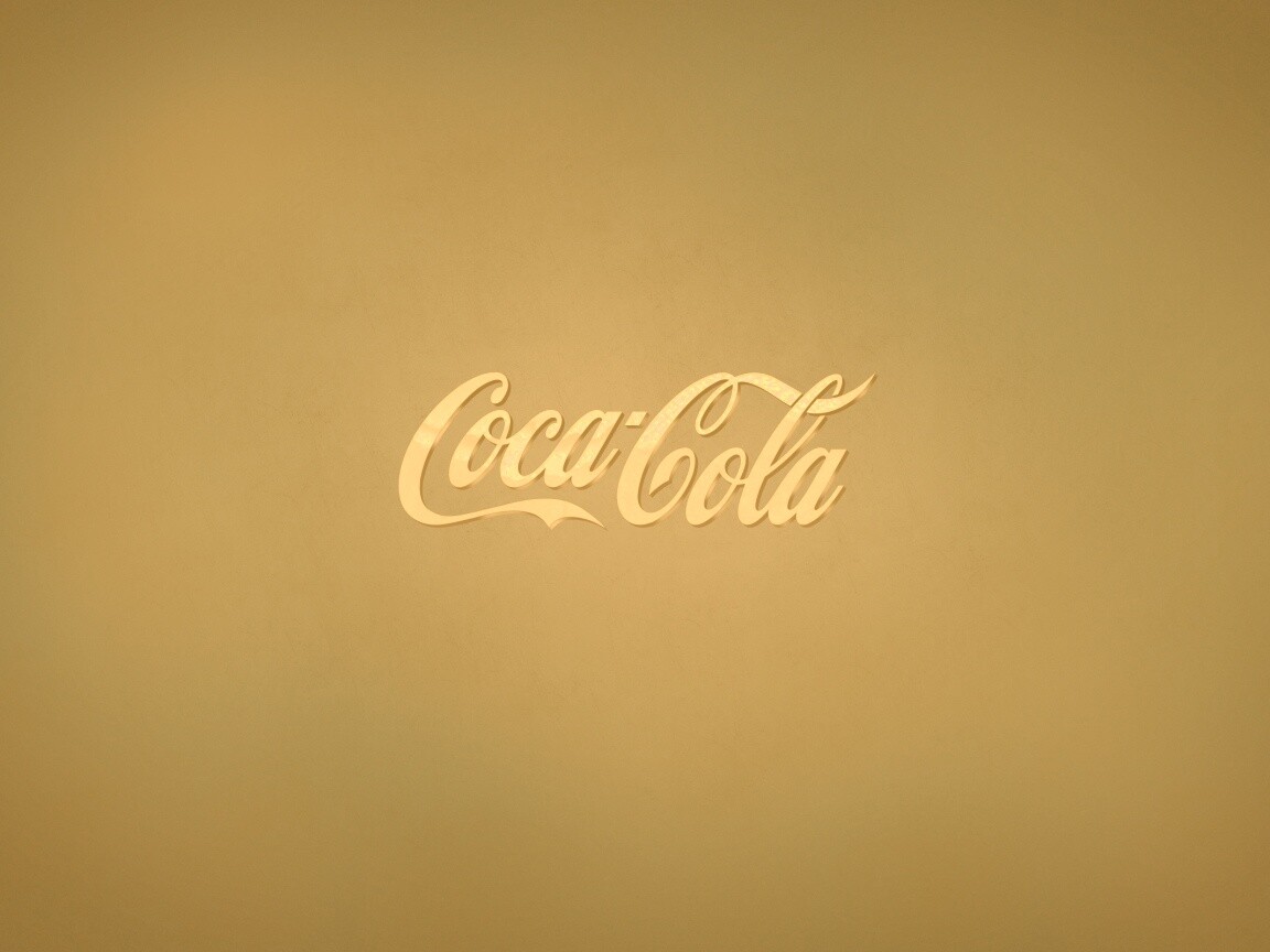 Синий логотип Coca-Cola обои