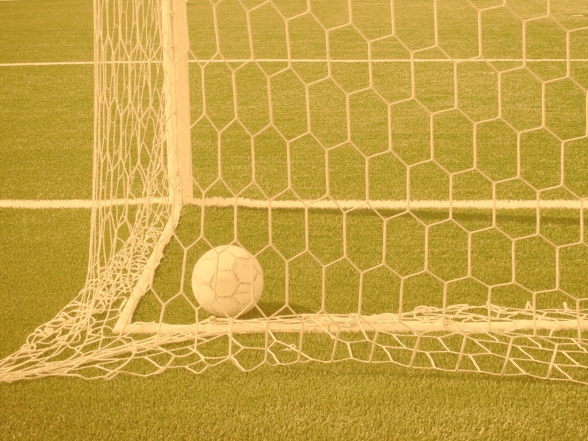 Футбольные ворота обои