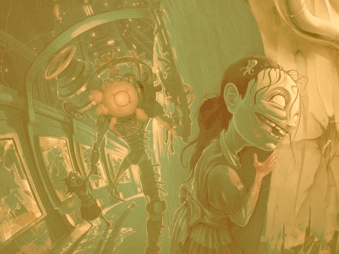 Фанарт Bioshock обои