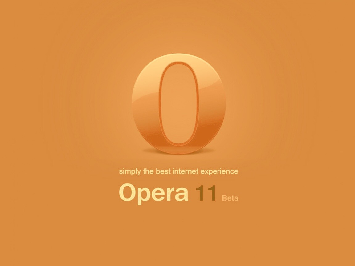 Opera 11 обои