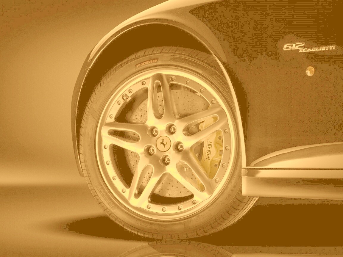 Колесо Scaglietti 612 обои