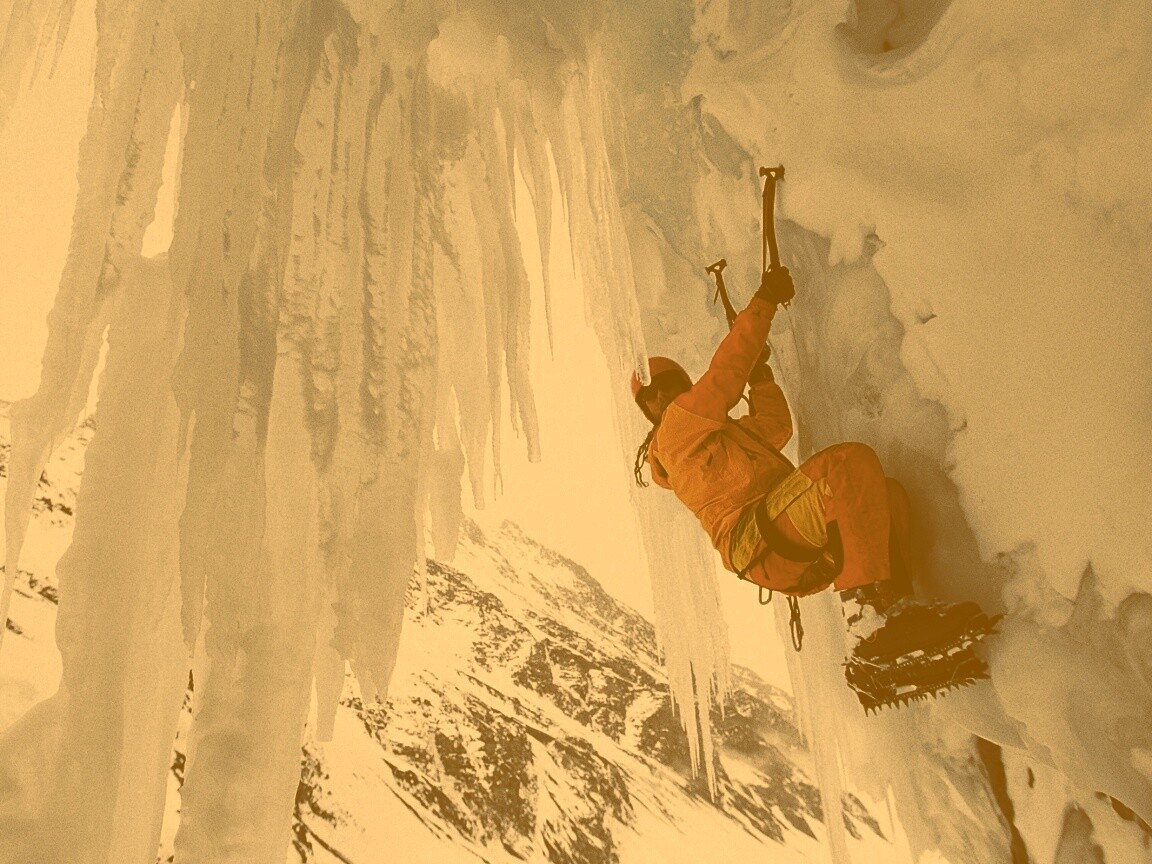 Альпинист обои