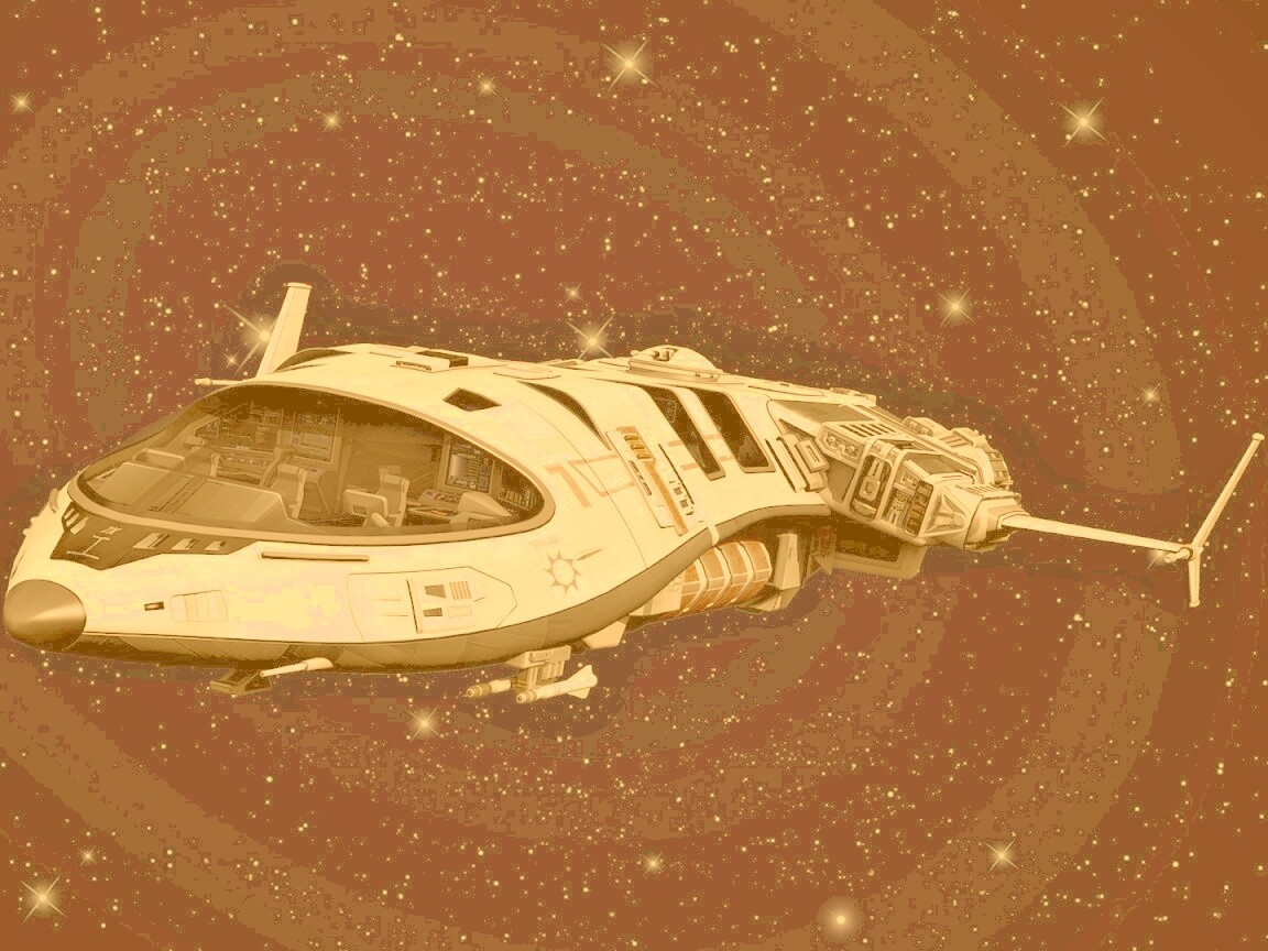 Космический корабль обои