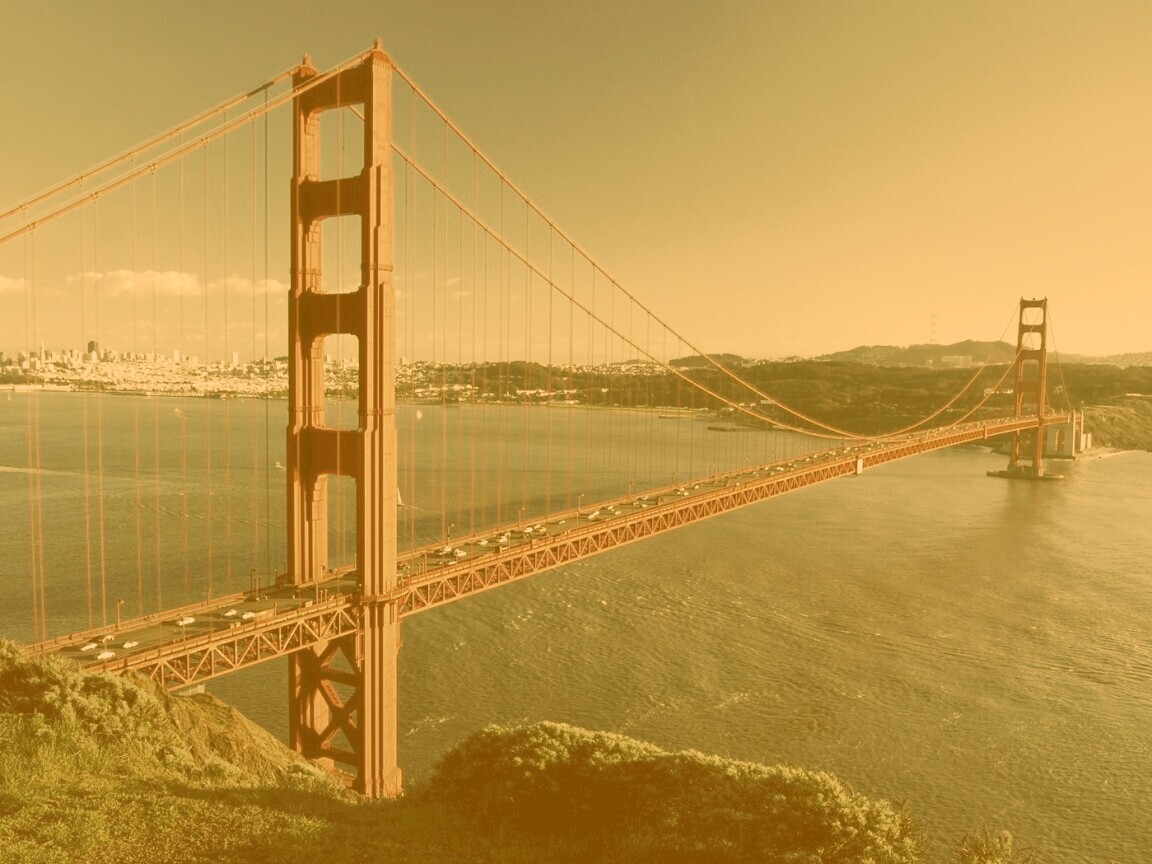 Мост Золотые Ворота обои