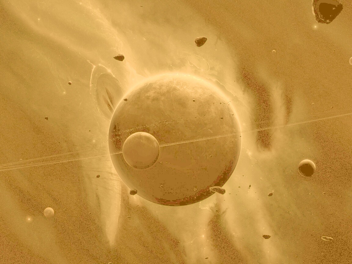 Неизвестная планета обои