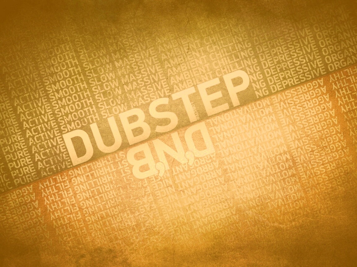 Dubstep drum and bass обои