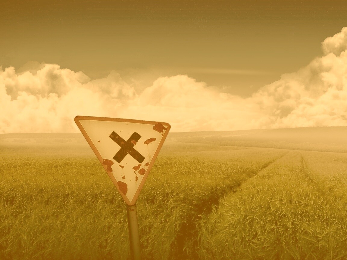 Знак с крестом обои