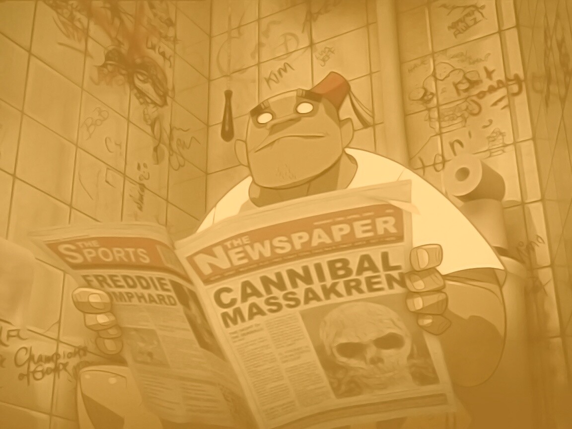 Рассел Хоббс из Gorillaz обои