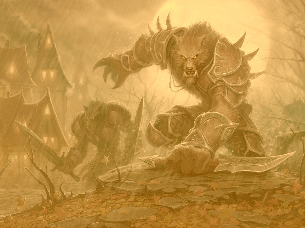 Оборотни уже в вашем городе обои