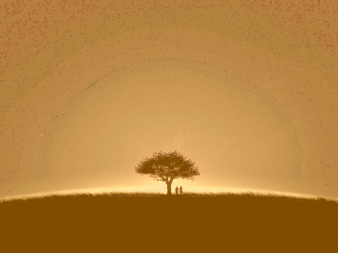 Звёздная ночь обои