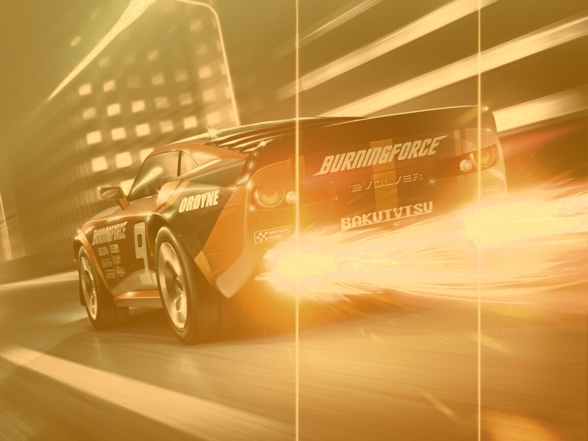 Ночное нитро обои