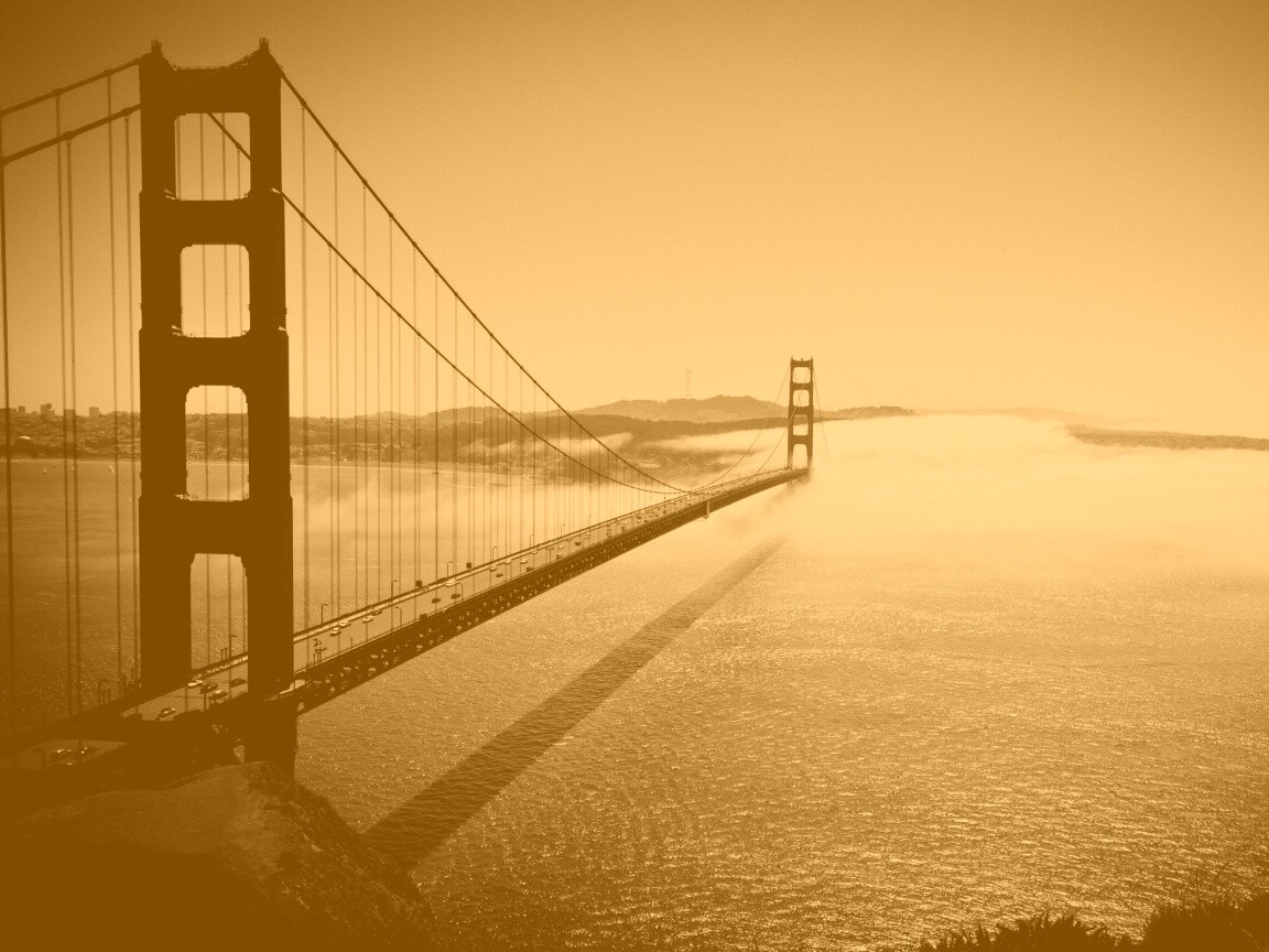 Мост Золотые Ворота обои