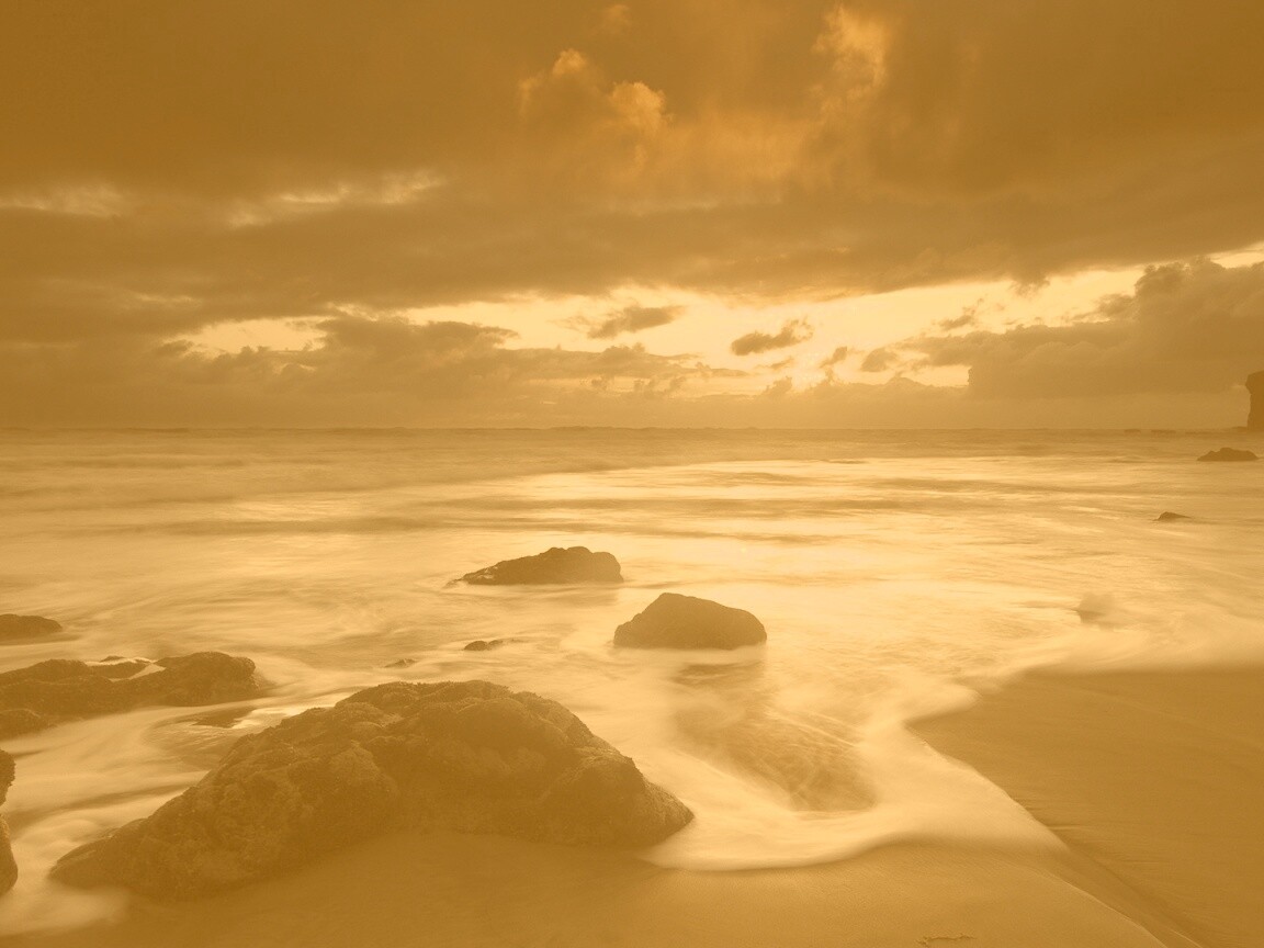 Тёмные берега обои