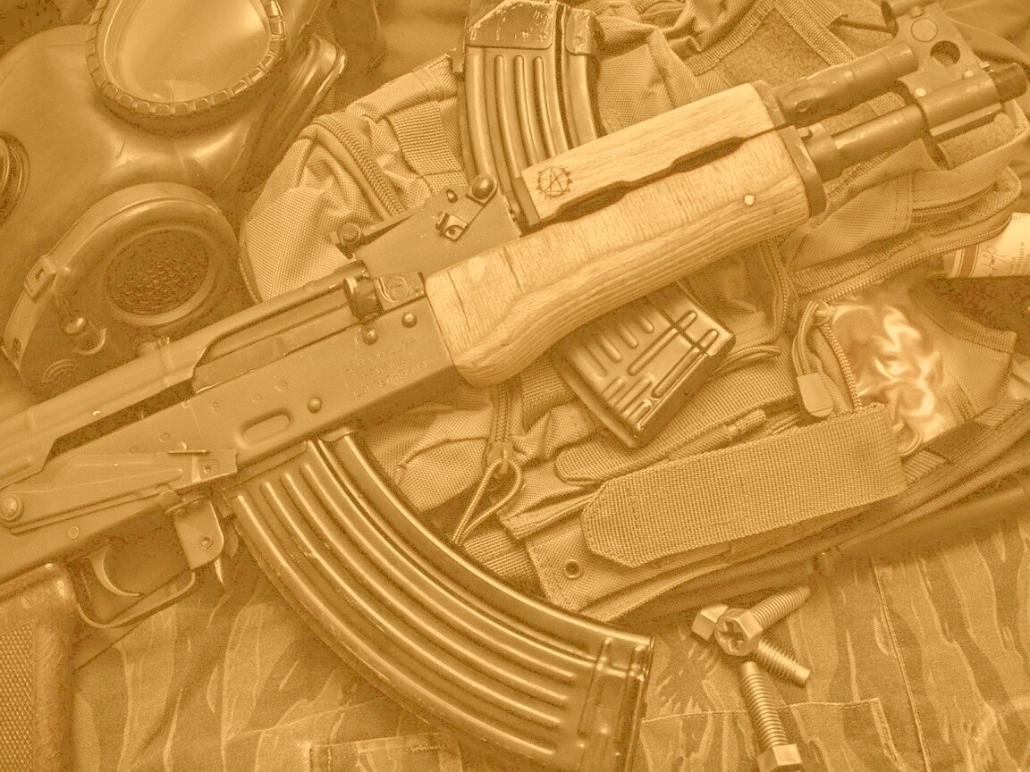 Автомат АК-47 обои