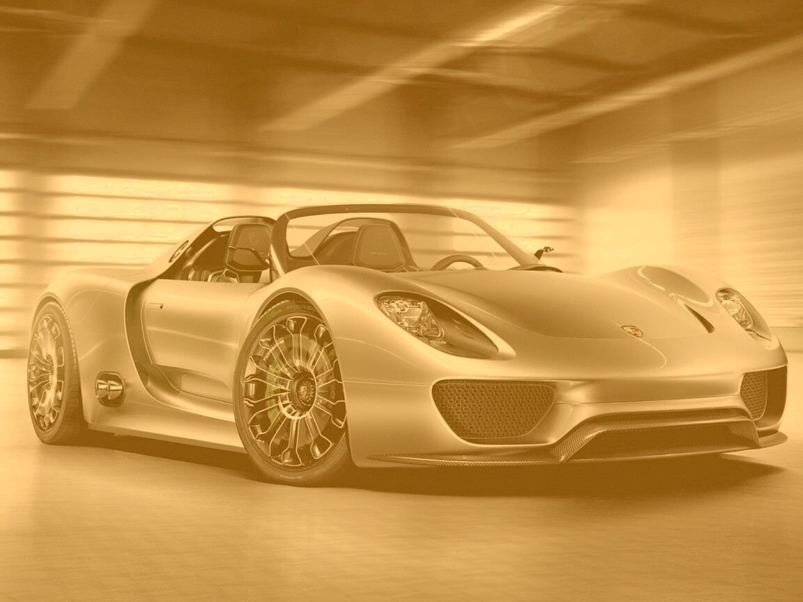 Porache 918 Spider обои