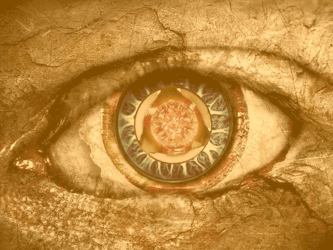 Каменный глаз обои