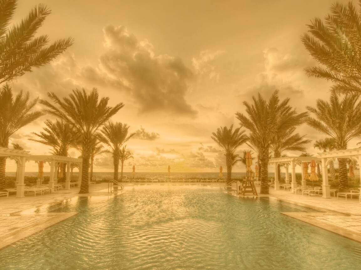 Бассейн обои