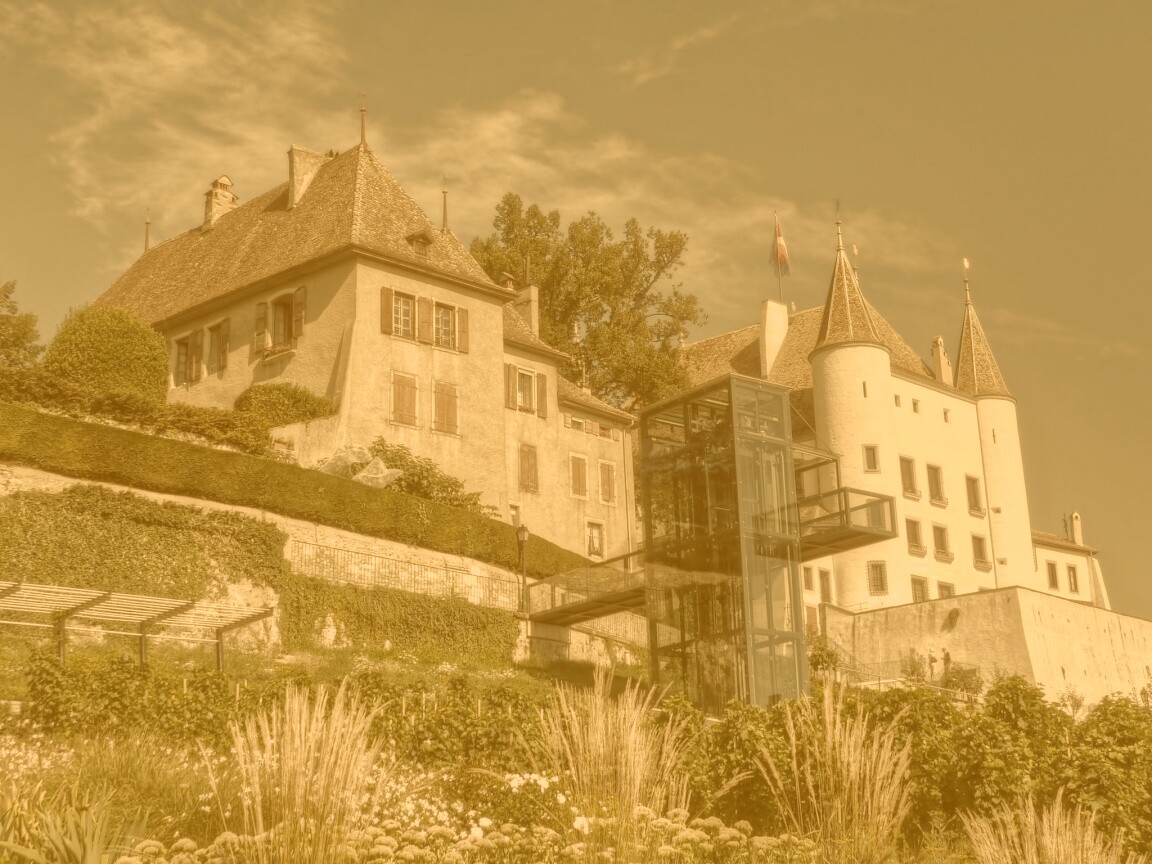 Дома с своеобразной архитектурой обои