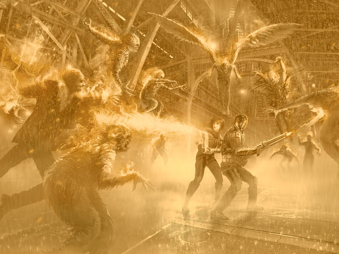 Игровой фанарт обои