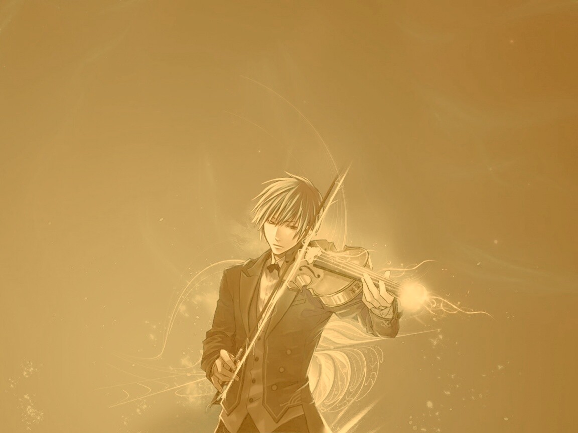 Скрипач обои