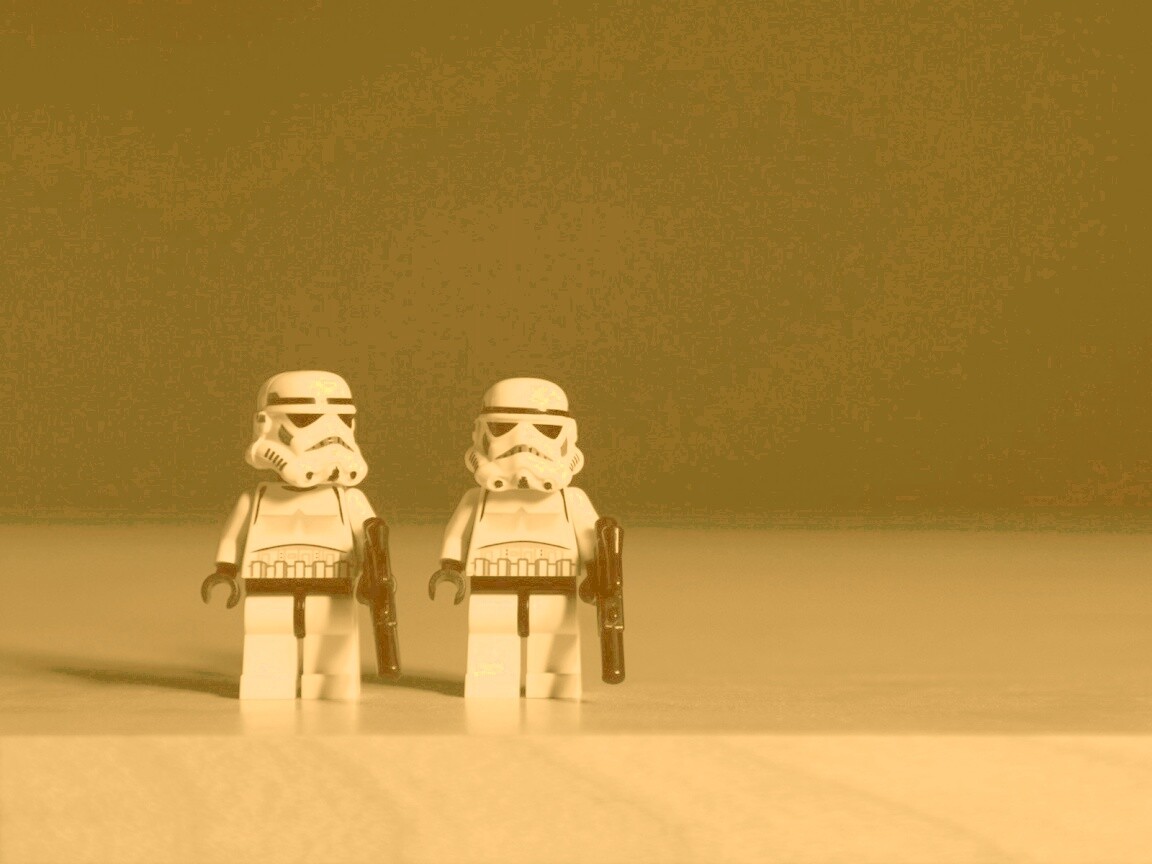 Имперские штурмовики в Lego обои