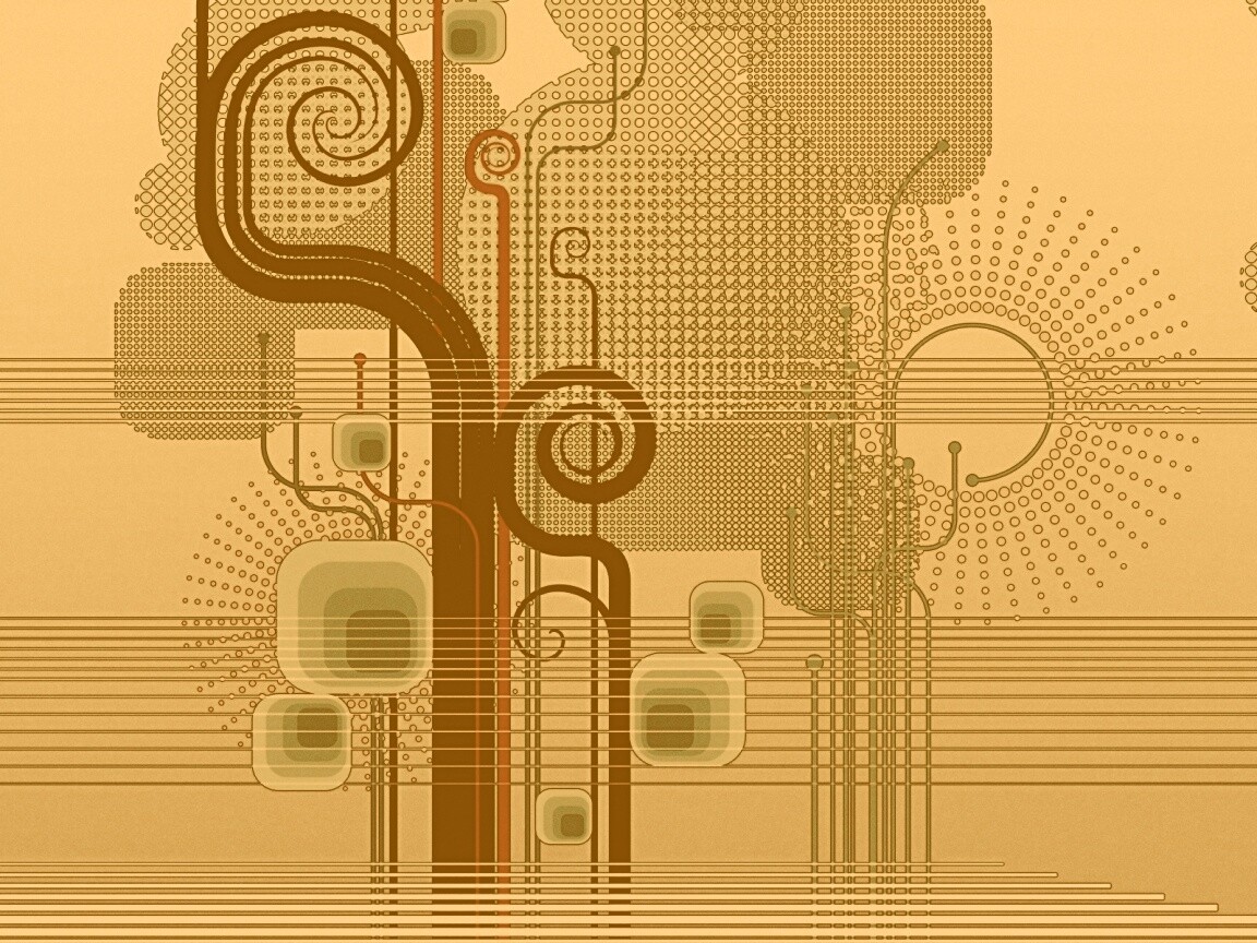 Линии и точки обои