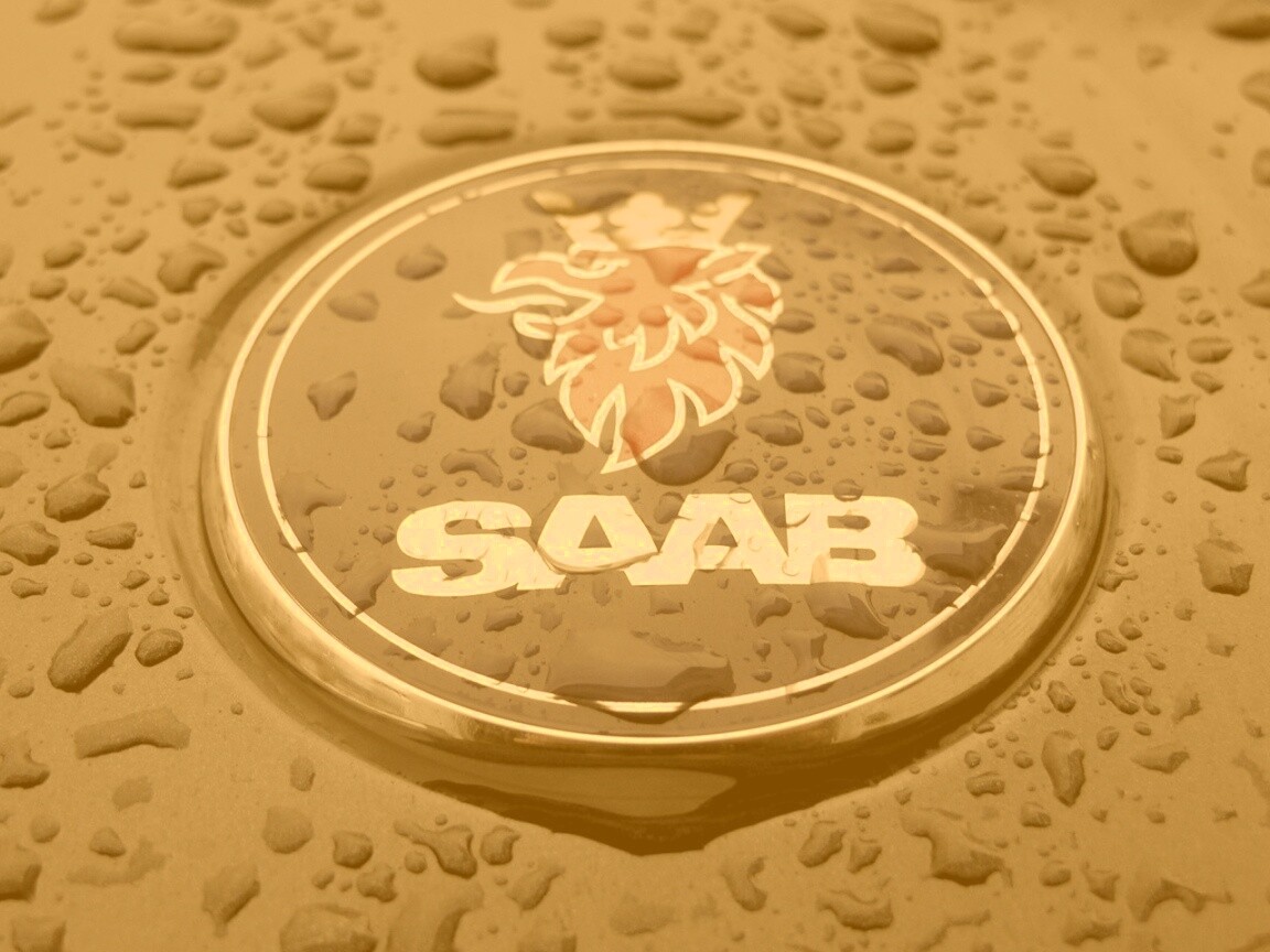 Логотип Saab обои