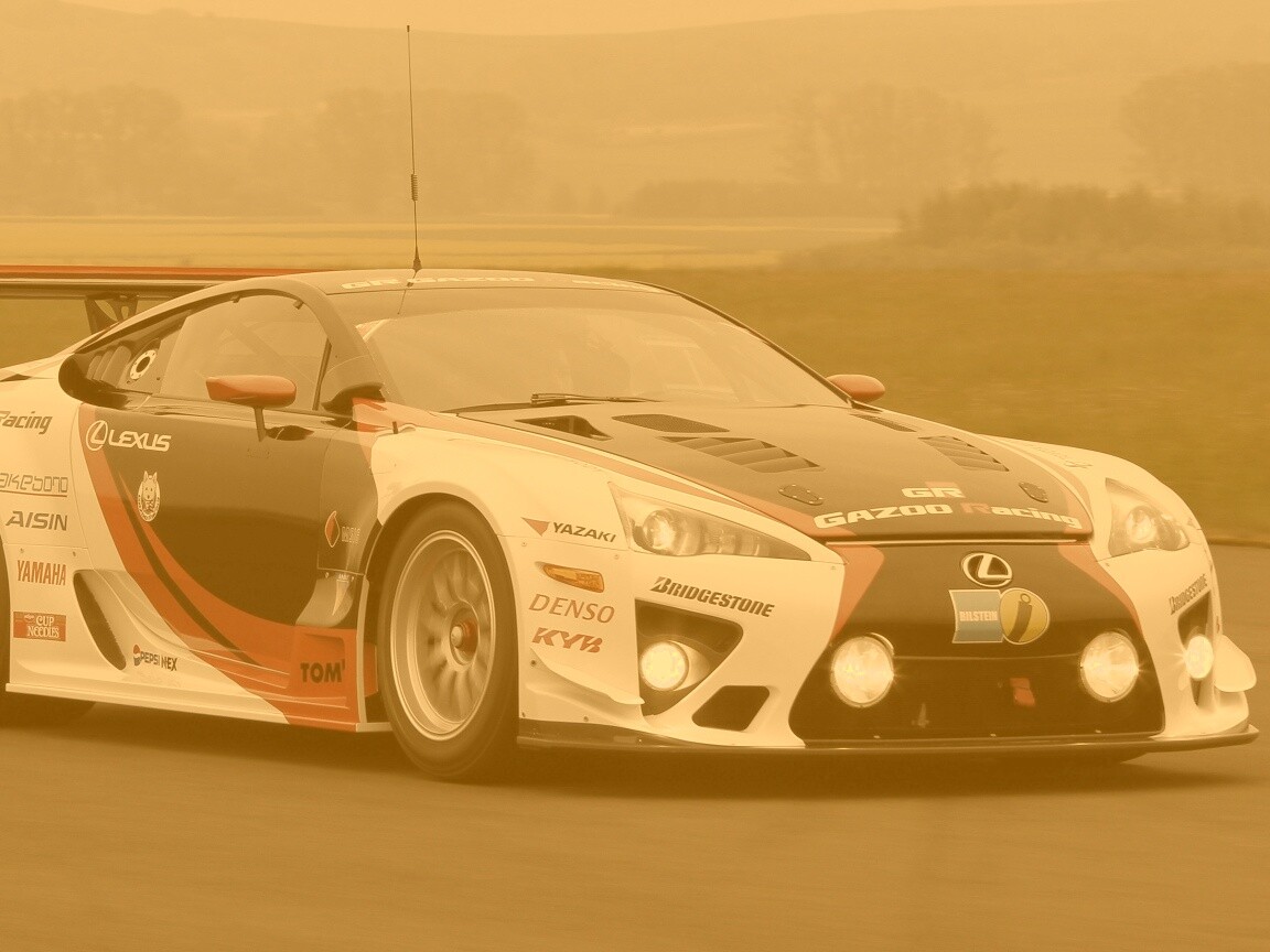 Гоночный Лексус обои