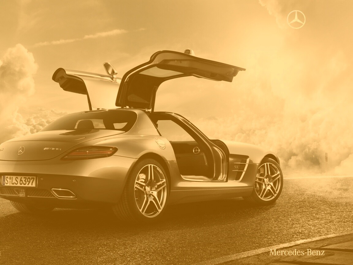 Mercedes Benz SLS обои