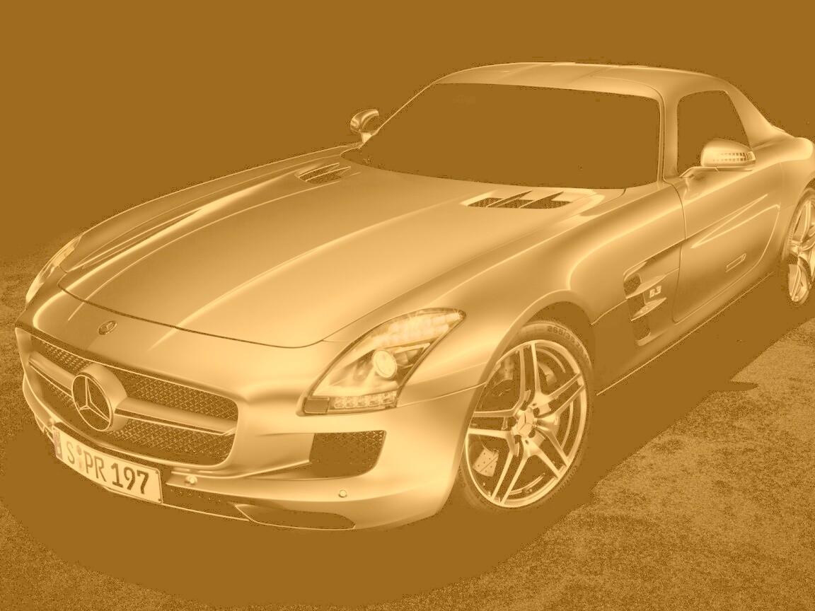 Mercedes SLS обои