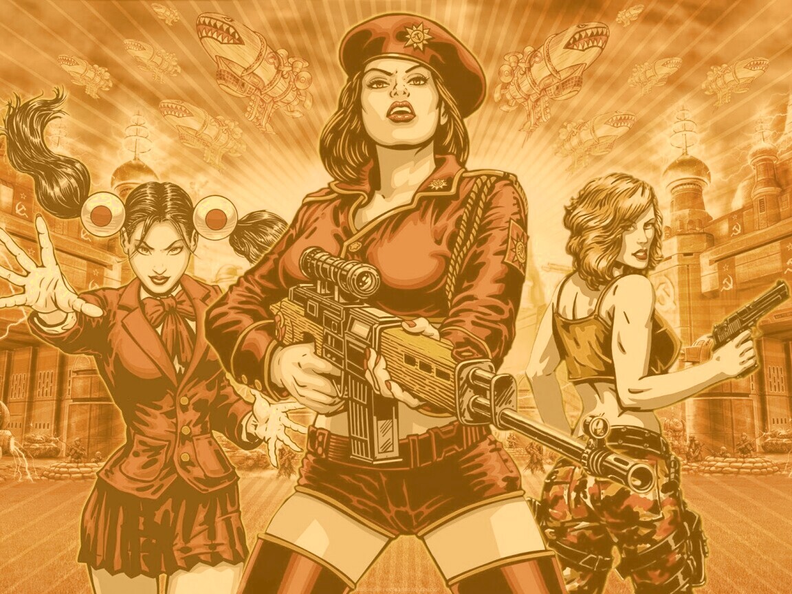 Red alert 3 обои