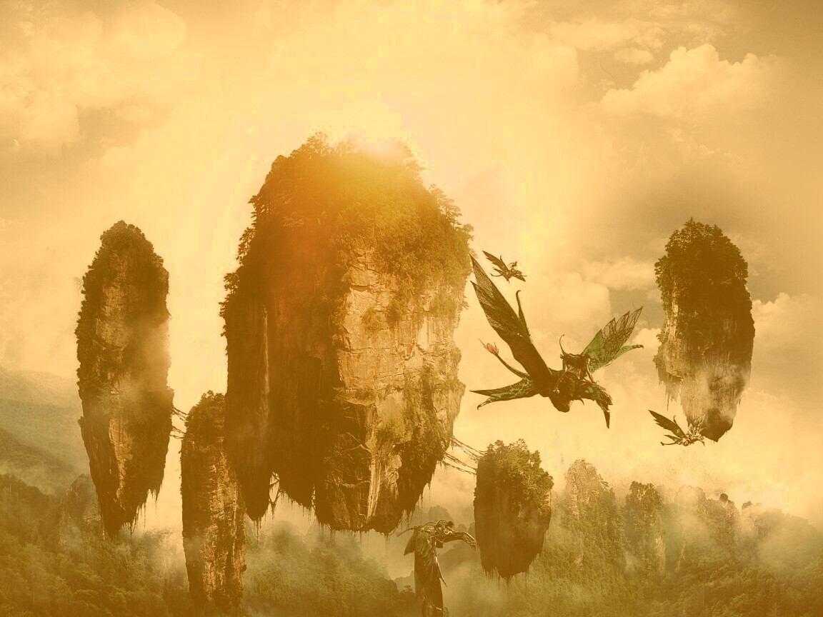 Аватар, планета Пандора обои