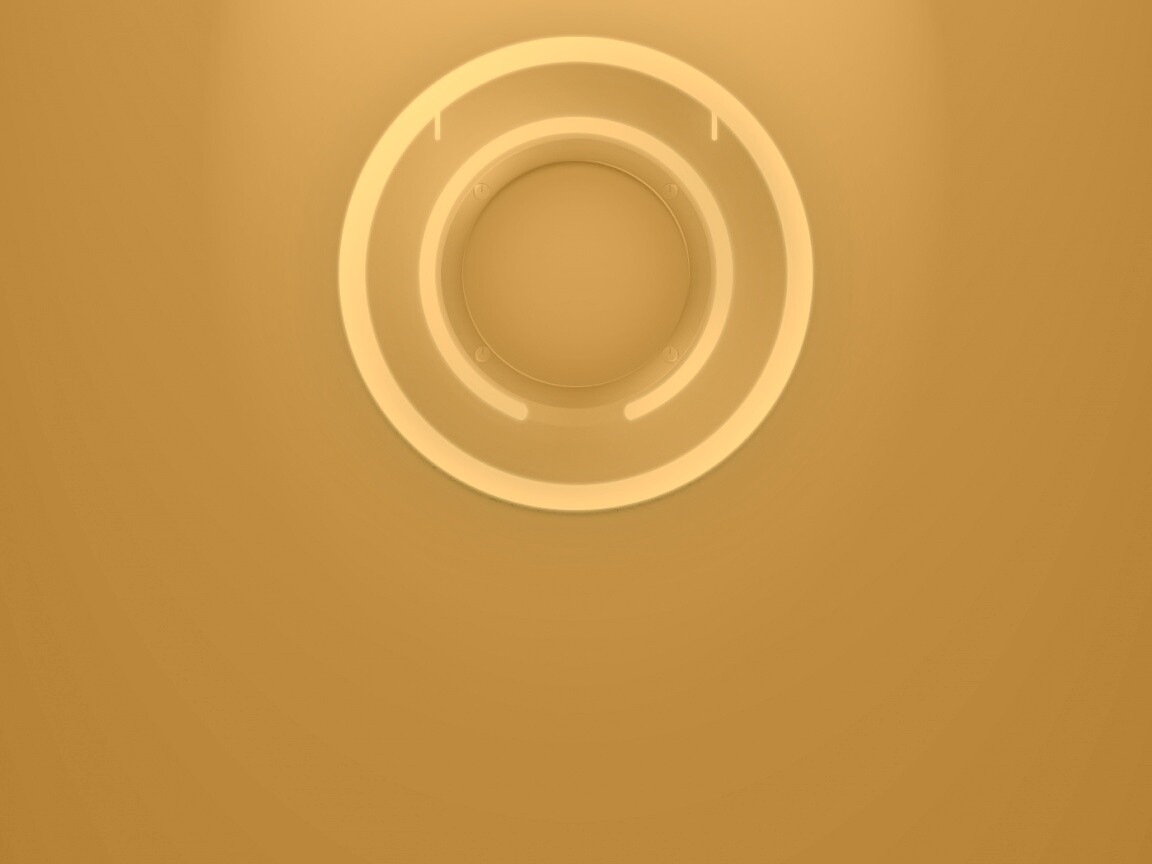 Диск из Tron на черном фоне обои