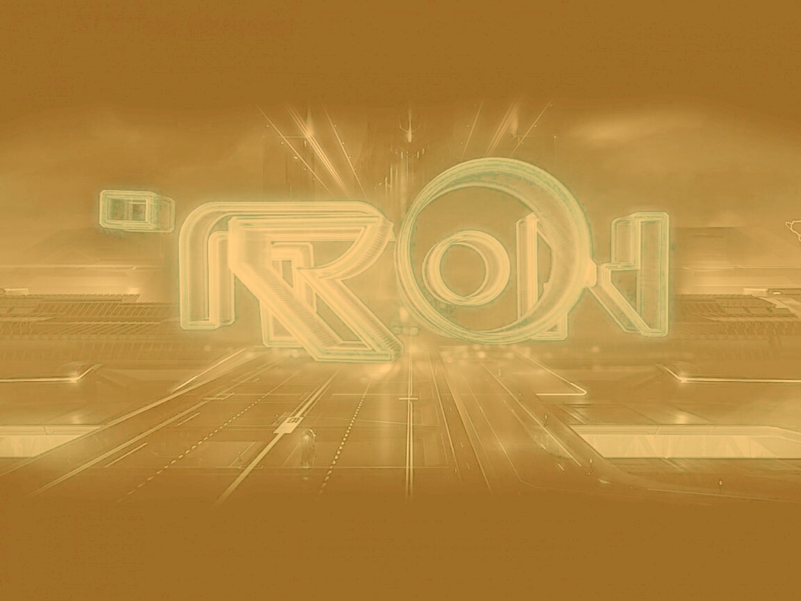 Заставка фильма TRON обои