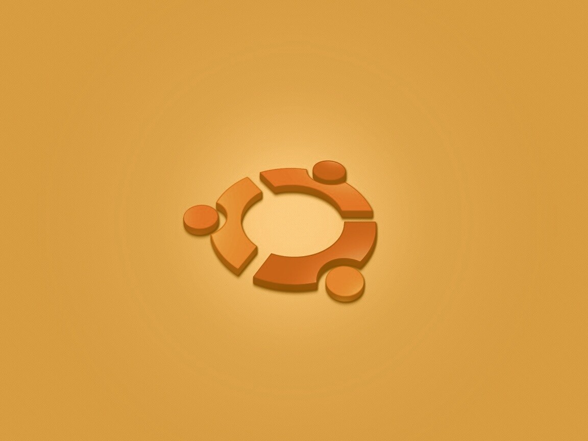 Официальный логотип Убунту обои