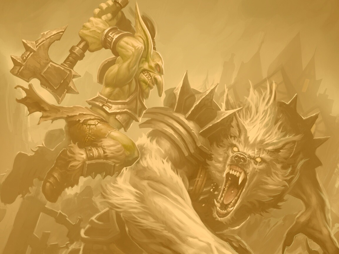 Гоблин и ворген обои