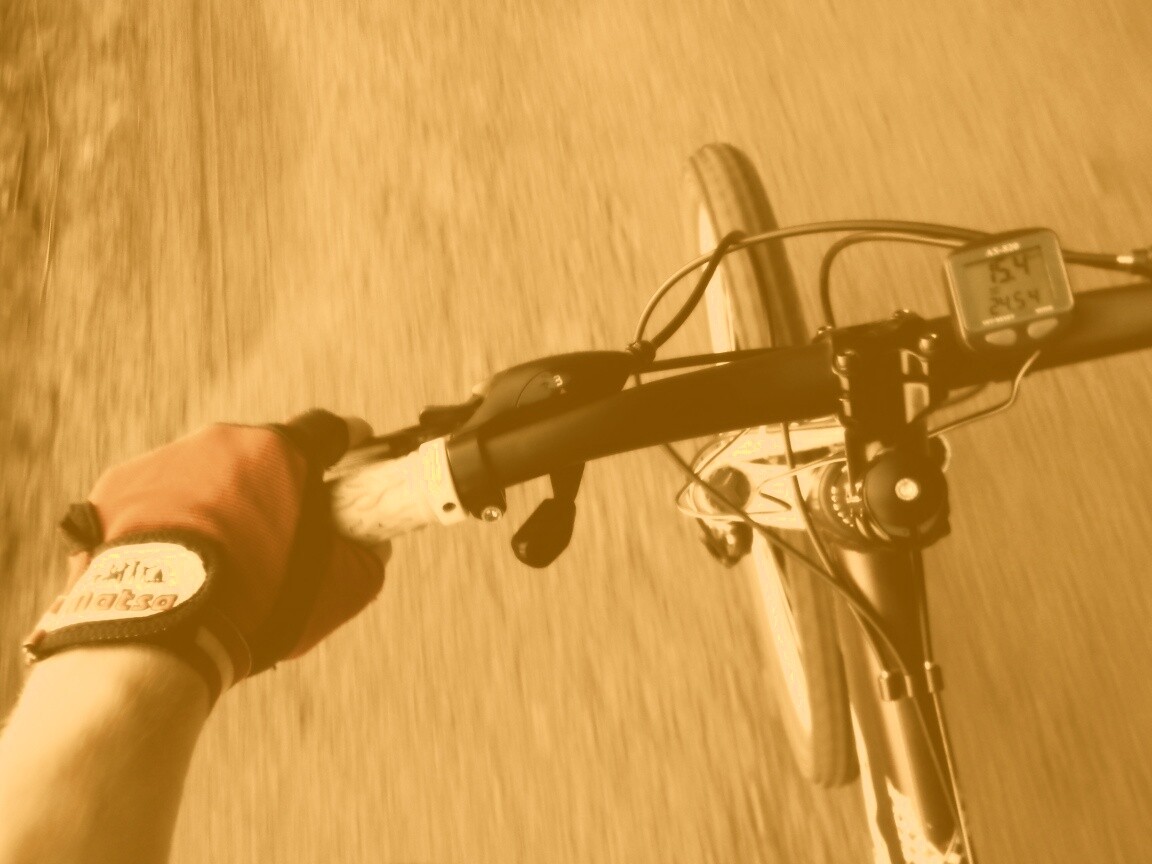 Катание на велосипеде обои