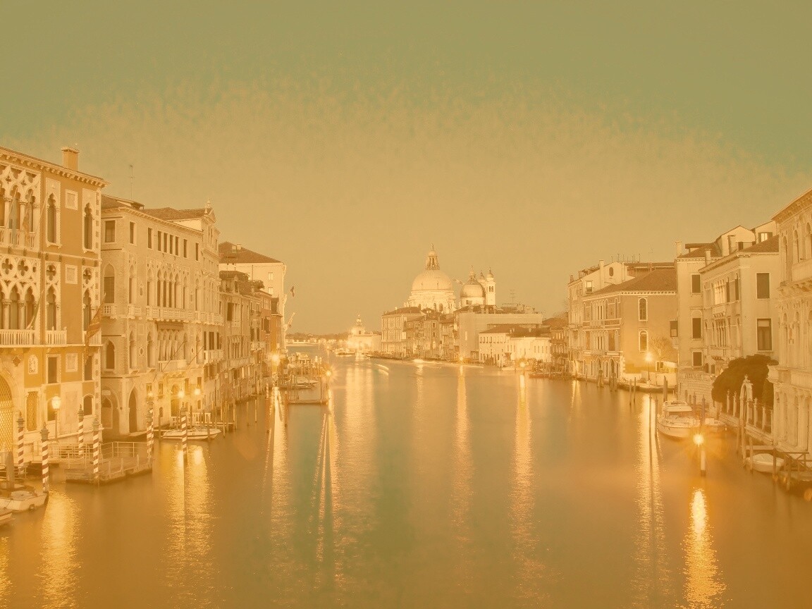Канал в Венеции обои