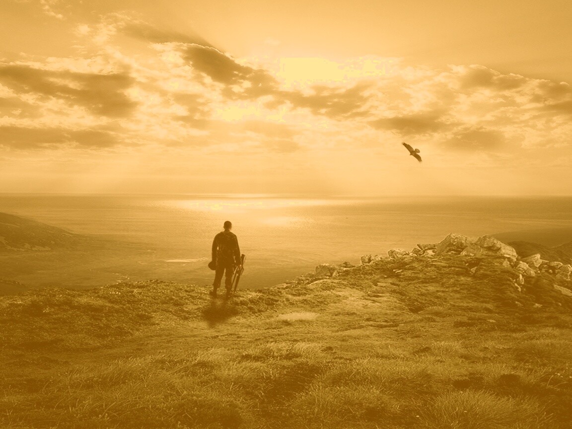 Солдат на краю света обои