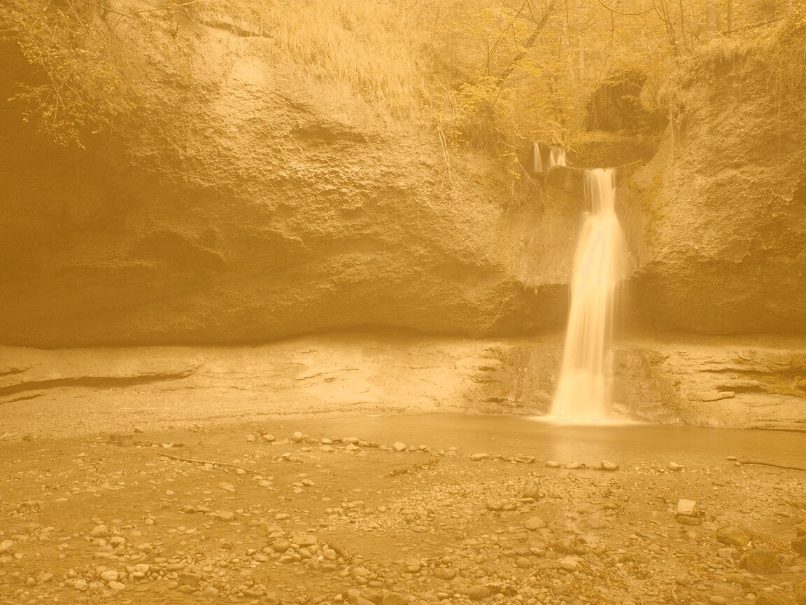 Водопад в Швейцарии обои