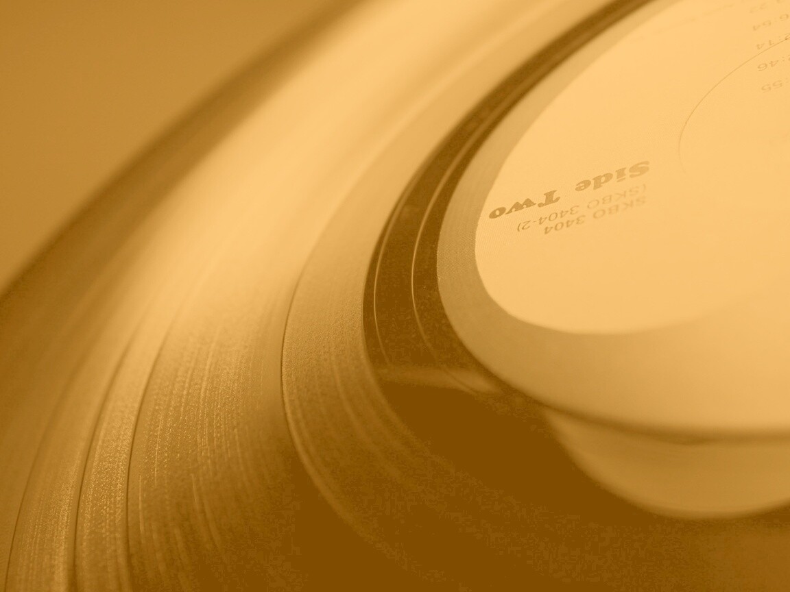 Виниловая пластинка обои