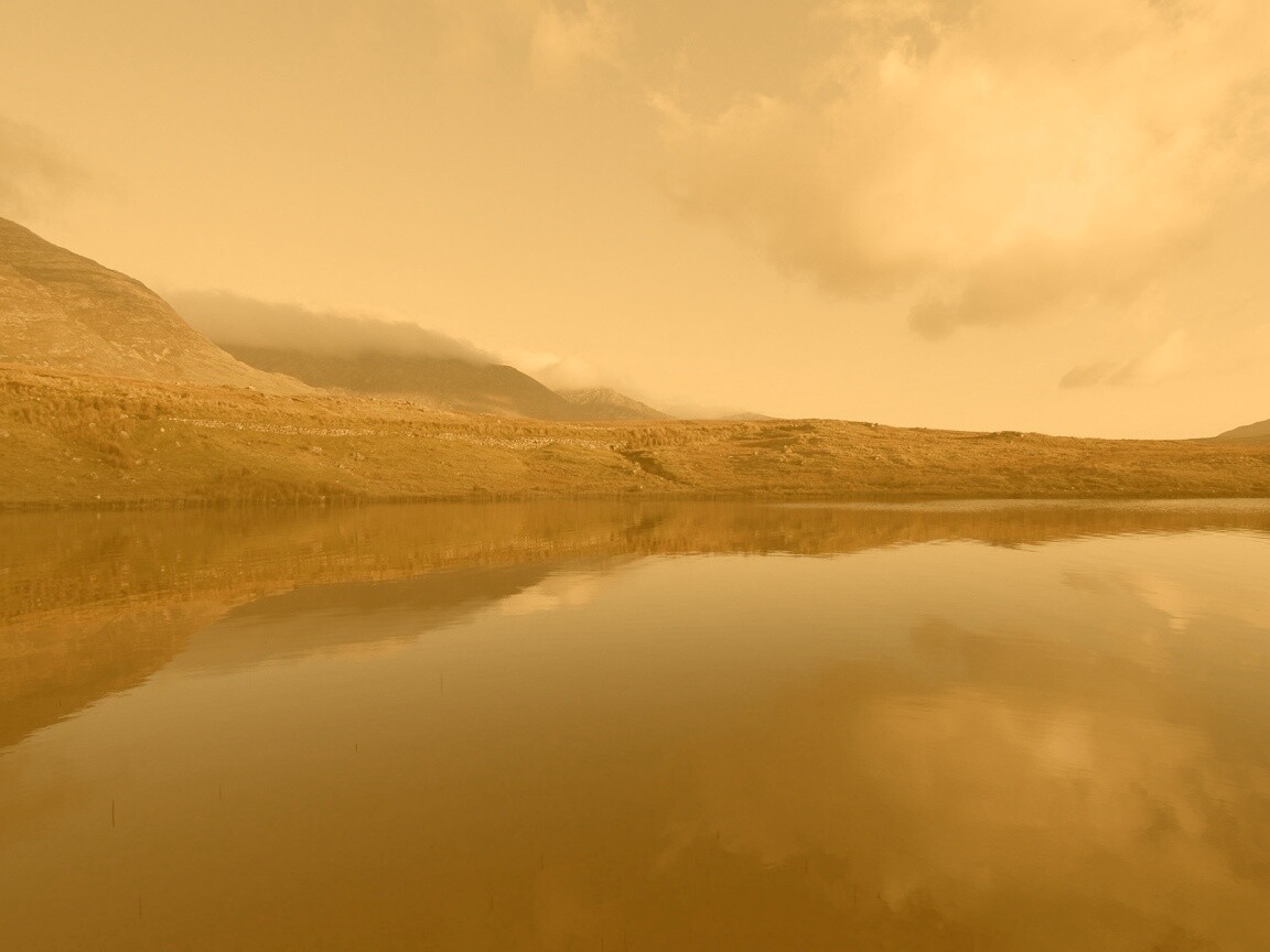 Зеркальное озеро обои