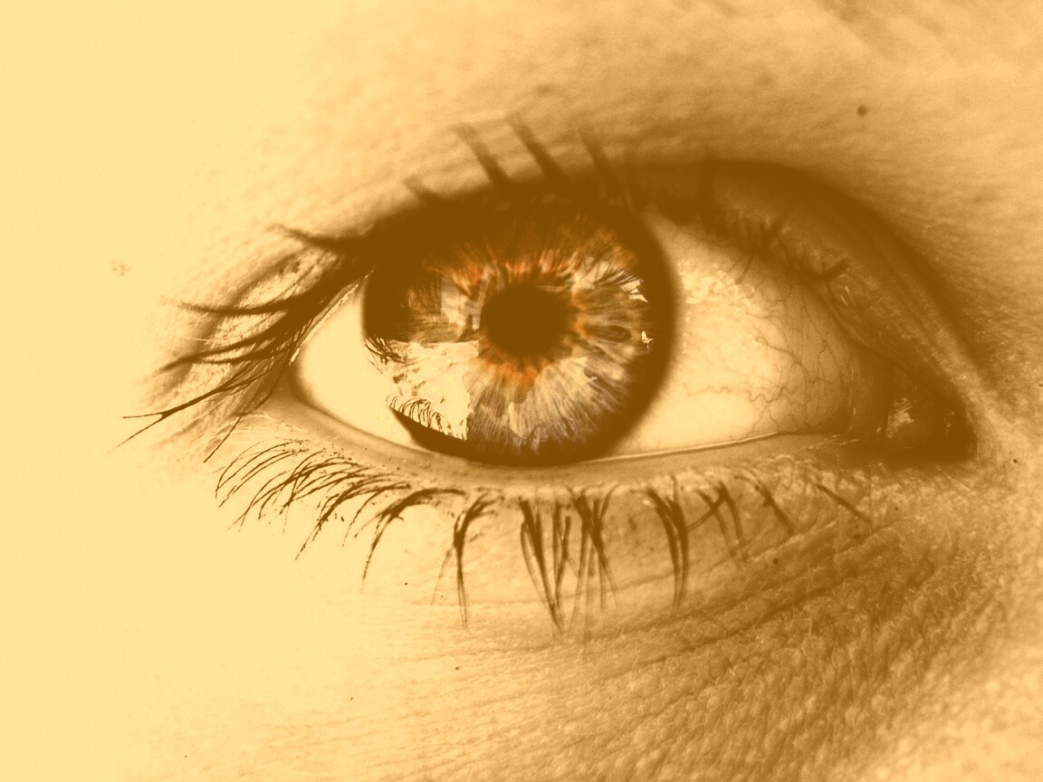 Широко раскрытые глаза обои